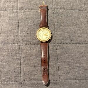 Michael Kors Gold Dial with Brown Strap